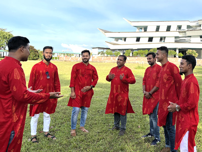 24asia volunteers at a team building day